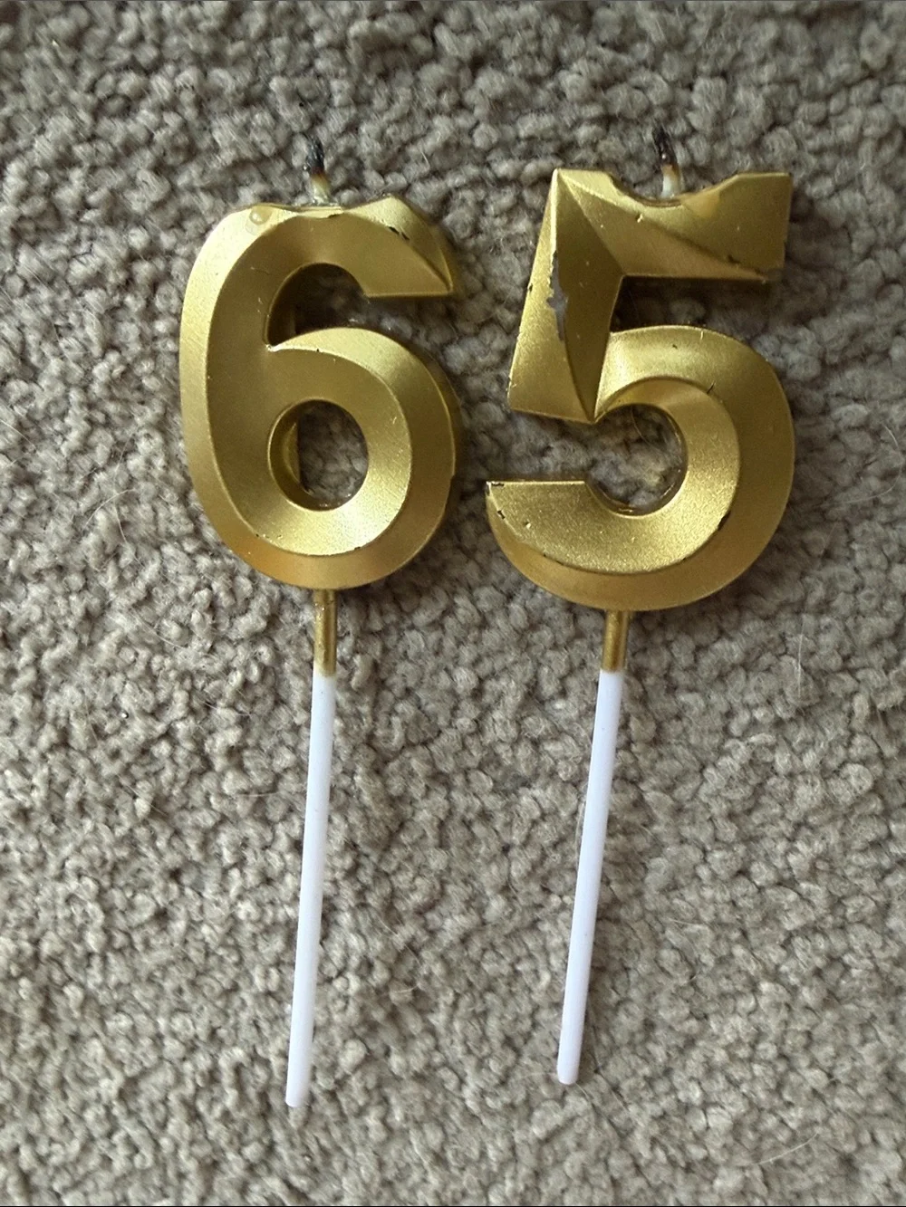 65th Birthday King Sash and Gold Accessories!
